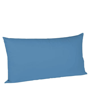 Mako Satin Kissenbezug MEERESBLAU