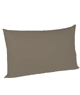 Mako Satin Kissenbezug TAUPE
