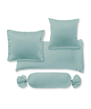 Mako Satin KIssenbezug AQUA
