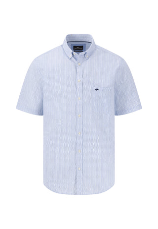 Minimal Poplin Print, B.D., 1/2