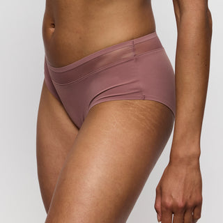 LOUIE satin taupe Short