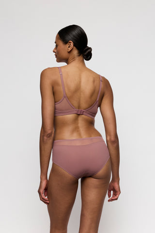 LOUIE satin taupe Short