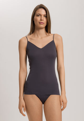 Cotton Seamless Spaghetti Top