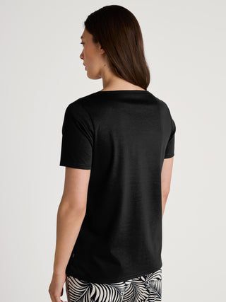 Shirt kurzarm, schwarz