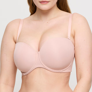 FIGURAS Powder Rose Unterlegter BH trägerlos