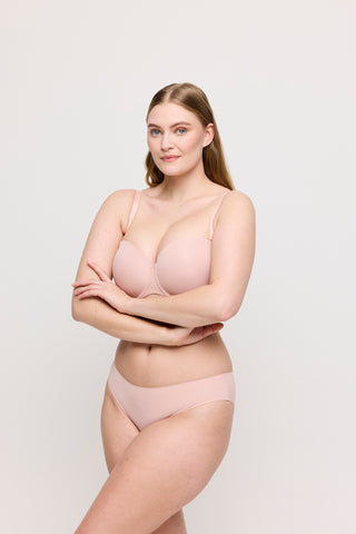 FIGURAS Powder Rose Unterlegter BH trägerlos