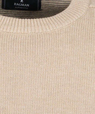 Strickpullover Rundhals