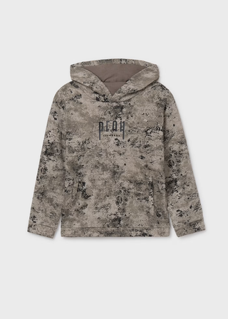 Sweatshirt gemustert