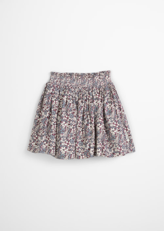 Rock mit Blumenprint