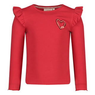 Langarm Shirt - Queen Of Hearts