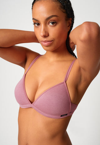 SKINY Damen Triangel gepaddet Cotton Essentials