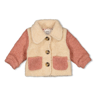 Bouclé Jacke - Woodland Bloom