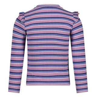 Geripptes Langarmshirt Ringel - Wild Soul