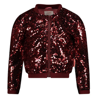 Pailetten Blouson - Queen Of Hearts