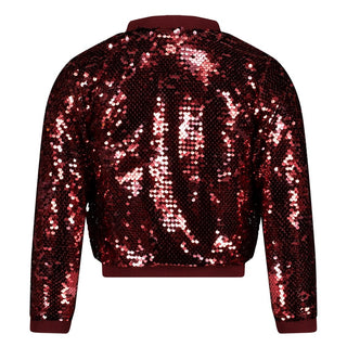Pailetten Blouson - Queen Of Hearts