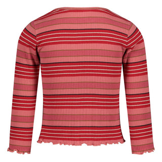 Geripptes Langarmshirt RIngel - Queen Of Hearts