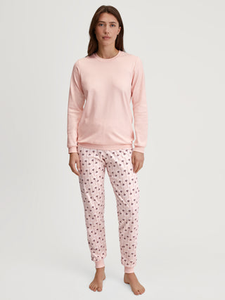 WOMEN Pyjamas with cuff Midnight Flowers