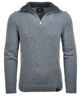 Troyer-Strickpullover Tweed