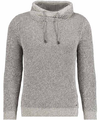 Strick-Pullover mit Maseltov-Kragen