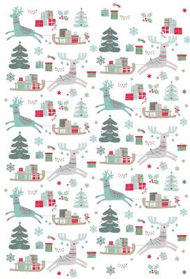 HL Küchentuch Druck "GOD JUL"