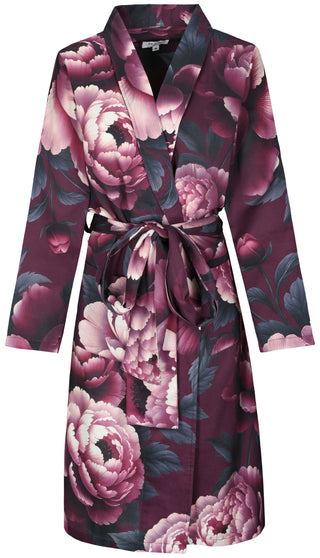 Da.-Morgenmantel Satin