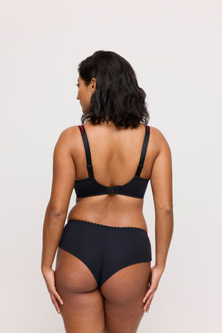 SPRINGDALE Black Rose Tiefdekolletierter BH