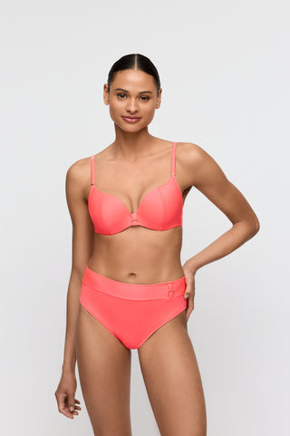 CASSIE Neon Fiesta Unterlegter Bikini Herzform