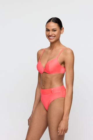 CASSIE Neon Fiesta Unterlegter Bikini Herzform