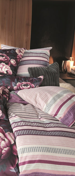 Feinbiber-Bettwäsche Stripe