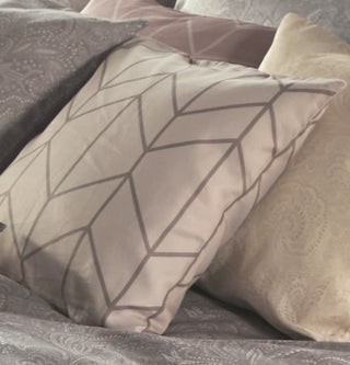 Feinsatin-Kissenhülle GEOMETRIC
