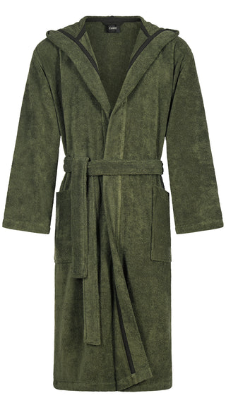 Bademantel mit Kapuze