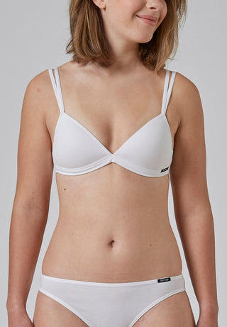 Skiny Damen Triangel gepaddet Cotton Essentials