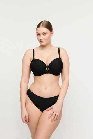 DELRAY schwarz Unterlegter Bikini Balconette