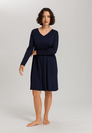 Cotton Silk L/SLV Nightdress 100cm