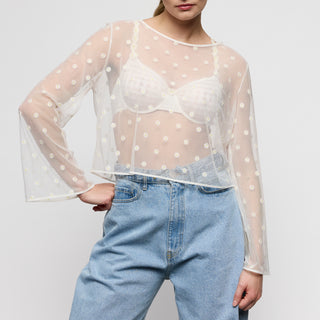 AVERO Ivory Petal Top ohne Cup