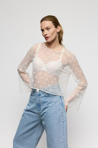 AVERO Ivory Petal Top ohne Cup
