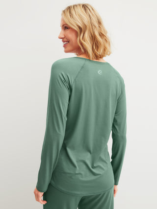 DAMEN Shirt langarm