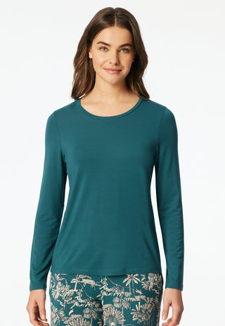 Shirt langarm Rundhals