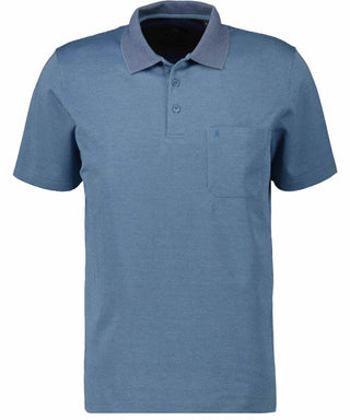 Softknit-Polo "Fischernetz"