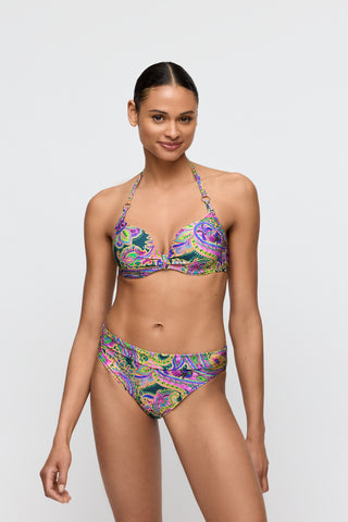 JOLISE Tropical Paisley Bikinislip mit Umschlag