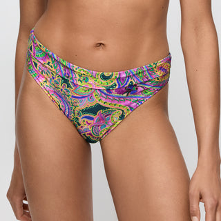 JOLISE Tropical Paisley Bikinislip mit Umschlag