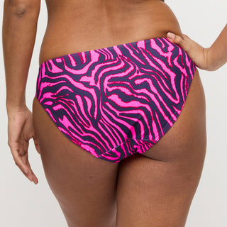 MALABO hot pink zebra Bikini Rioslip