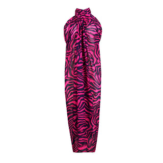 MALABO hot pink zebra Bademode Pareo