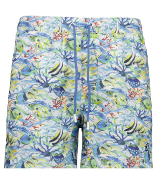 Badeshorts mit Alloverprint
