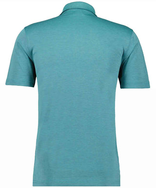 Softknit-Poloshirt mit Zip