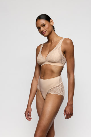 SOFT STUDIO caffé latte unterlegtes Bralette