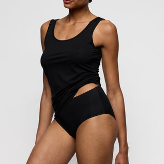 SOFT STUDIO schwarz Top ohne Cup