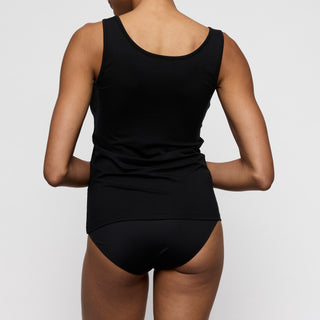 SOFT STUDIO schwarz Top ohne Cup