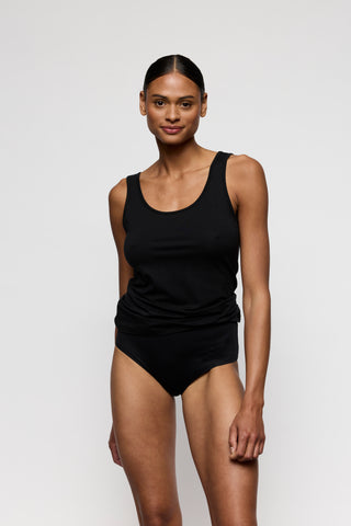 SOFT STUDIO schwarz Top ohne Cup