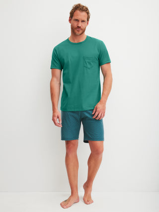 HERREN Pyjama kurz